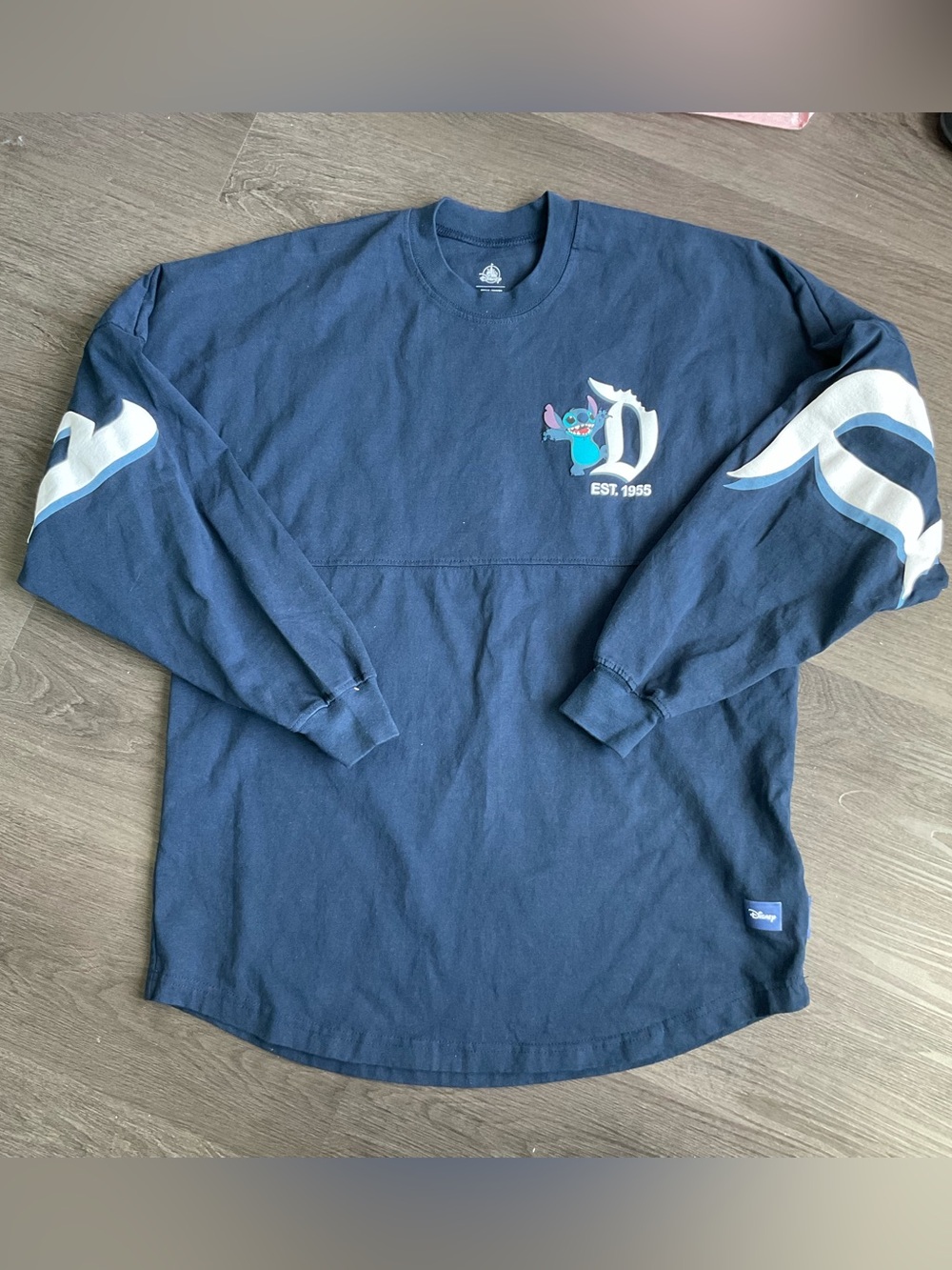 Disneyland Stitch Long Sleeve Spirit Jersey Shirt